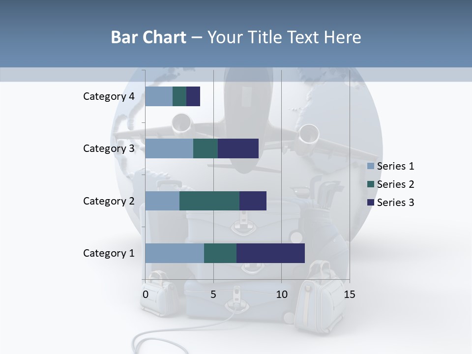Check In Sun Glasses Briefcase PowerPoint Template