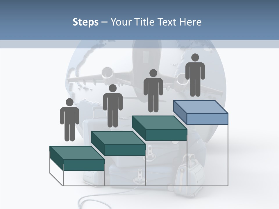 Check In Sun Glasses Briefcase PowerPoint Template