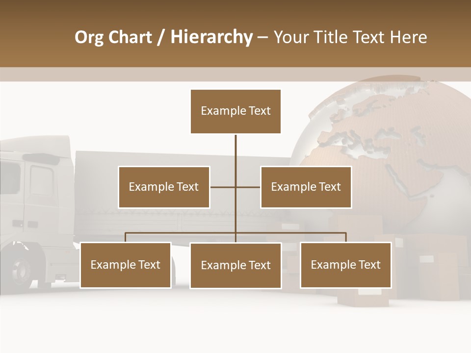 World Map World Box PowerPoint Template