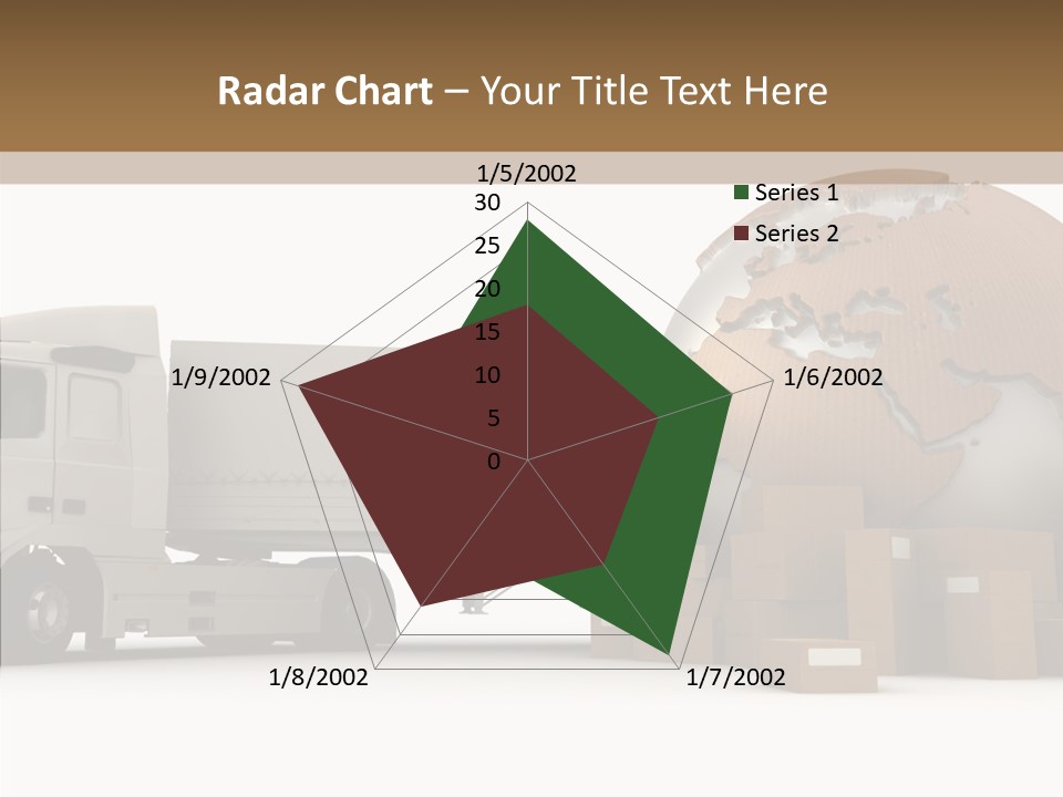 World Map World Box PowerPoint Template