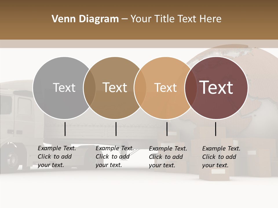 World Map World Box PowerPoint Template