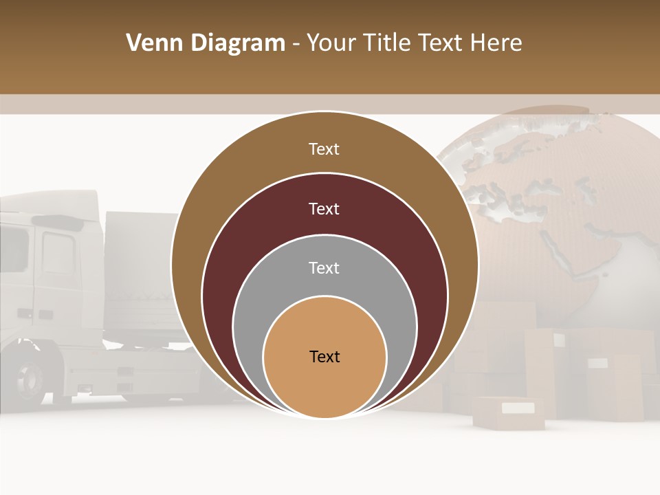World Map World Box PowerPoint Template