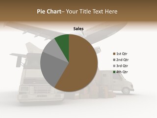 Lorry Schedule Carton PowerPoint Template