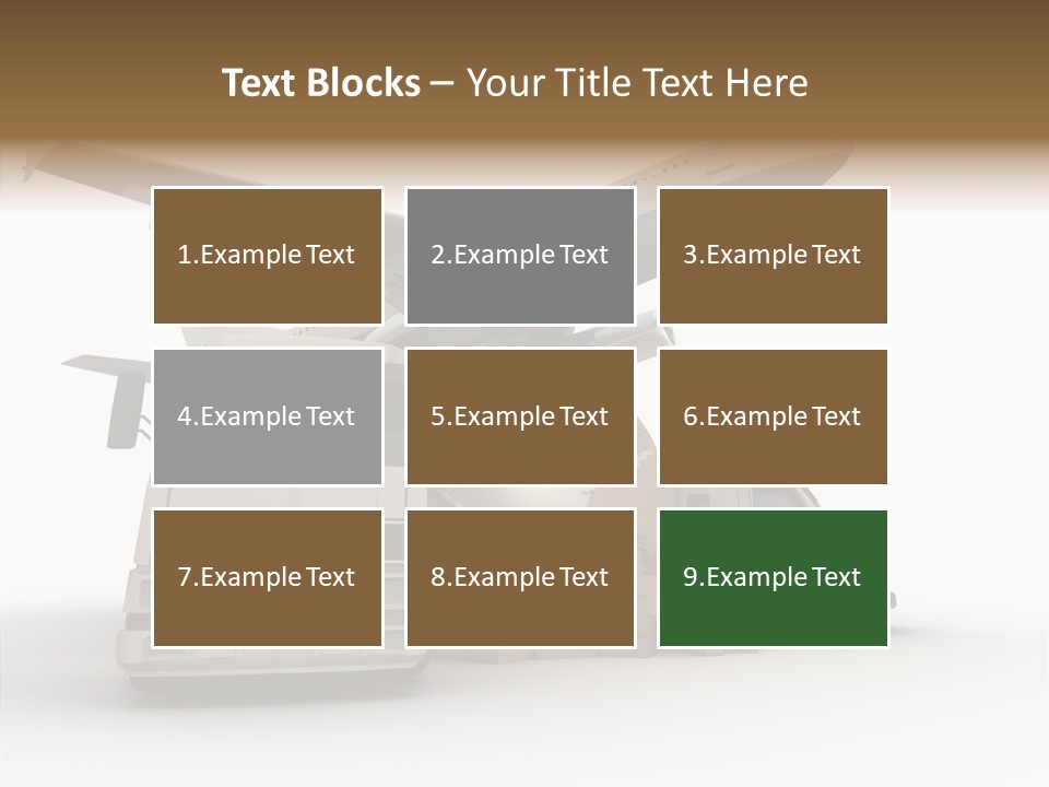 Lorry Schedule Carton PowerPoint Template