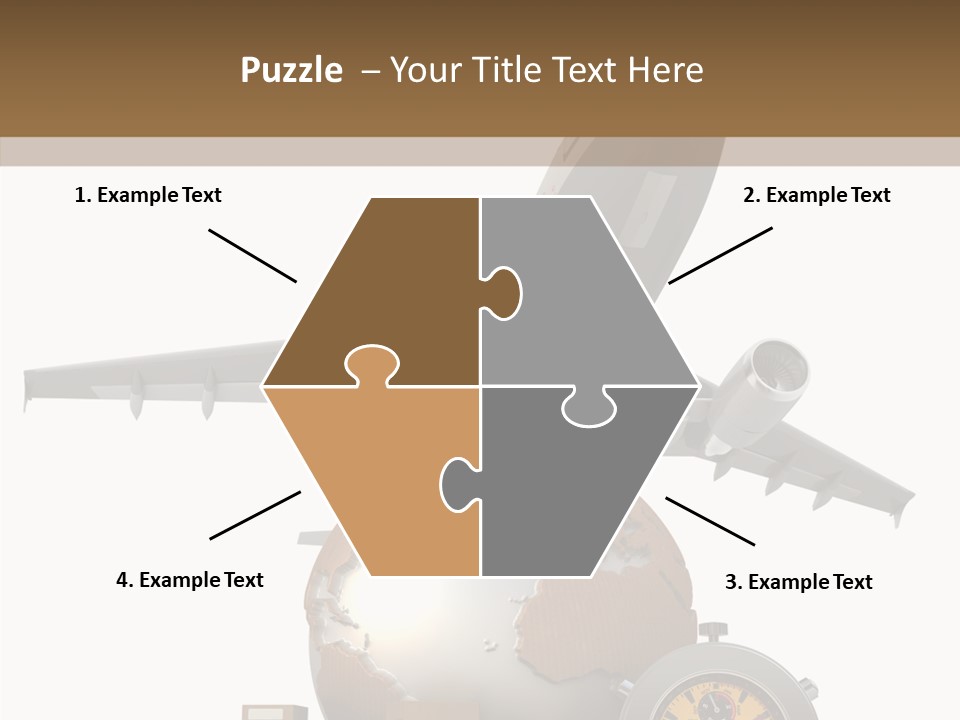 D Rendering Beat The Clock Send PowerPoint Template