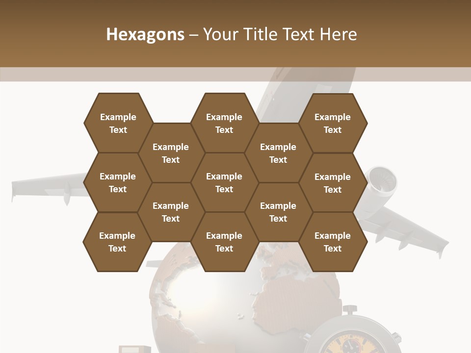 D Rendering Beat The Clock Send PowerPoint Template