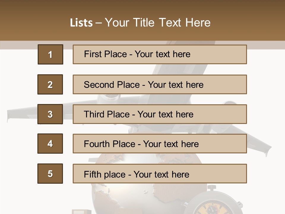 D Rendering Beat The Clock Send PowerPoint Template