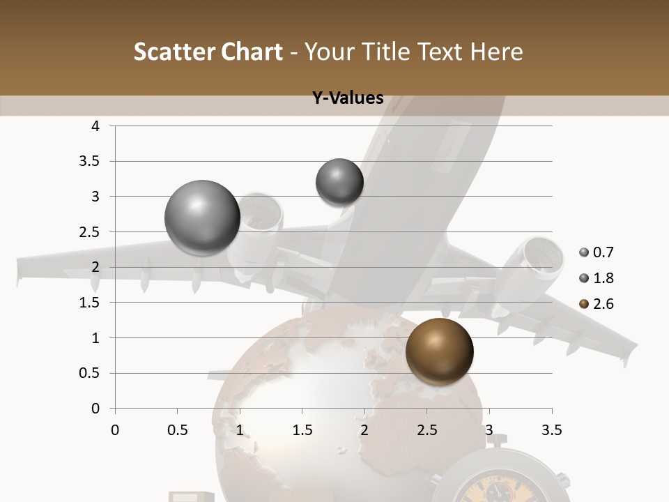 D Rendering Beat The Clock Send PowerPoint Template