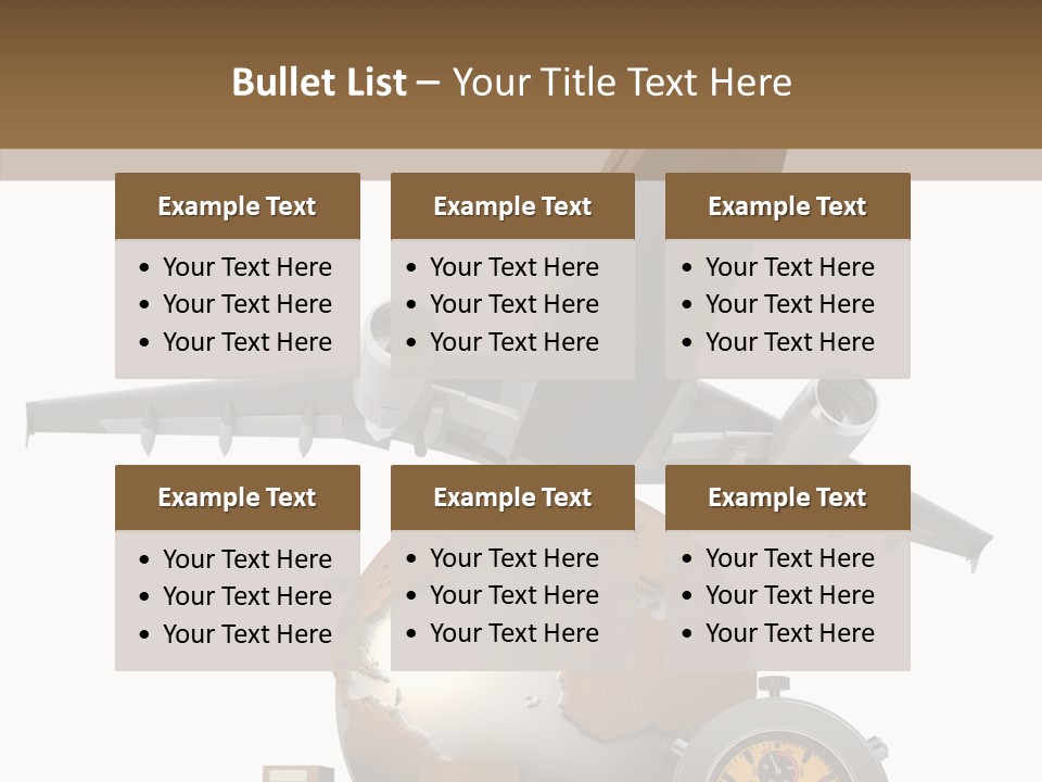 D Rendering Beat The Clock Send PowerPoint Template
