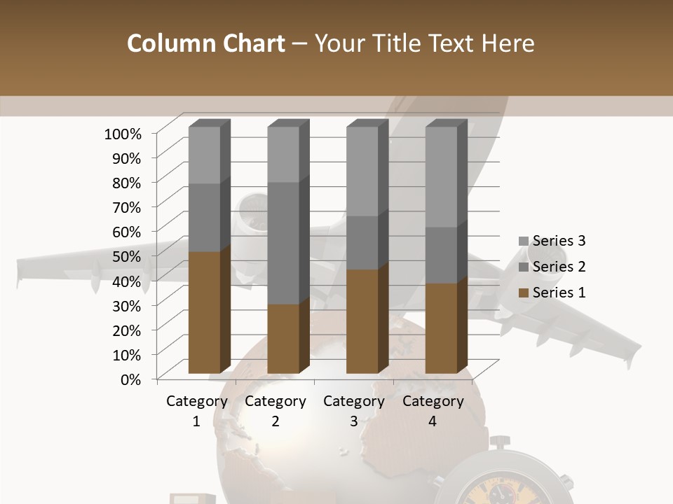 D Rendering Beat The Clock Send PowerPoint Template