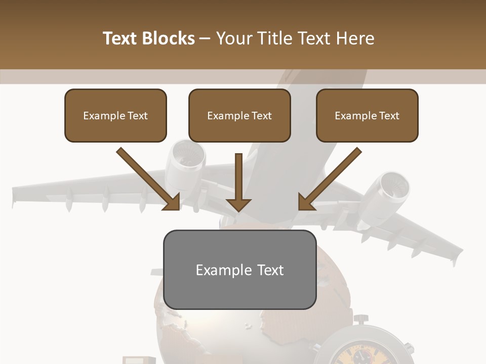 D Rendering Beat The Clock Send PowerPoint Template