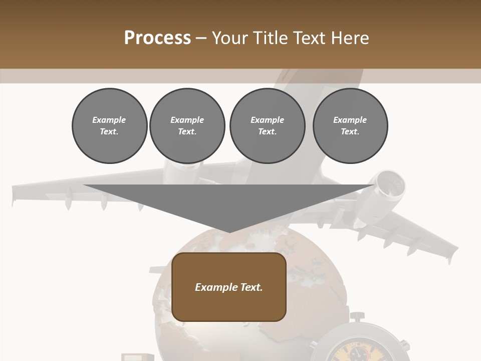 D Rendering Beat The Clock Send PowerPoint Template