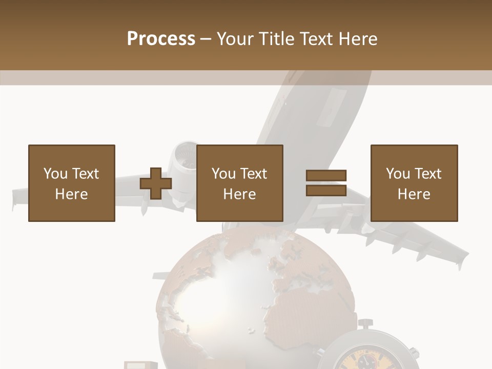 D Rendering Beat The Clock Send PowerPoint Template