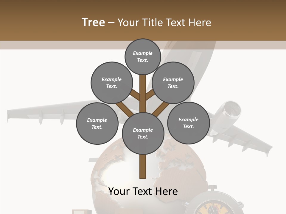 D Rendering Beat The Clock Send PowerPoint Template