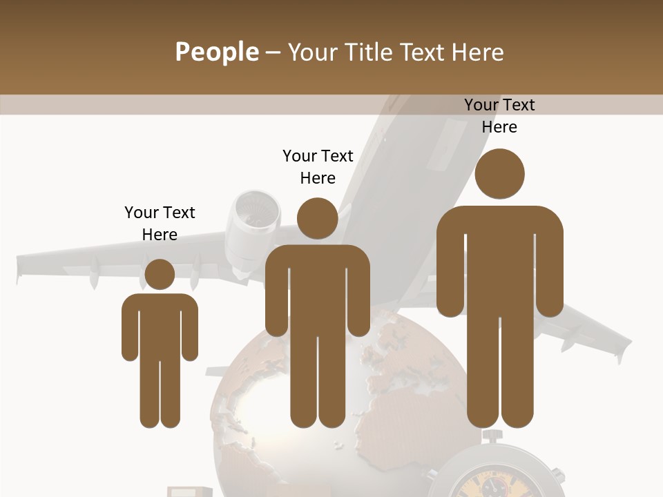 D Rendering Beat The Clock Send PowerPoint Template