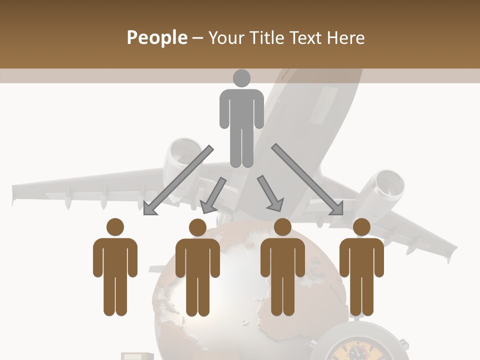 D Rendering Beat The Clock Send PowerPoint Template