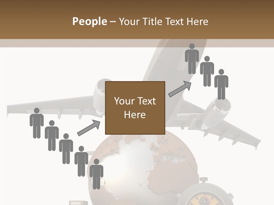 D Rendering Beat The Clock Send PowerPoint Template