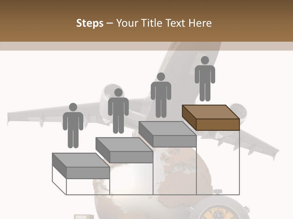 D Rendering Beat The Clock Send PowerPoint Template