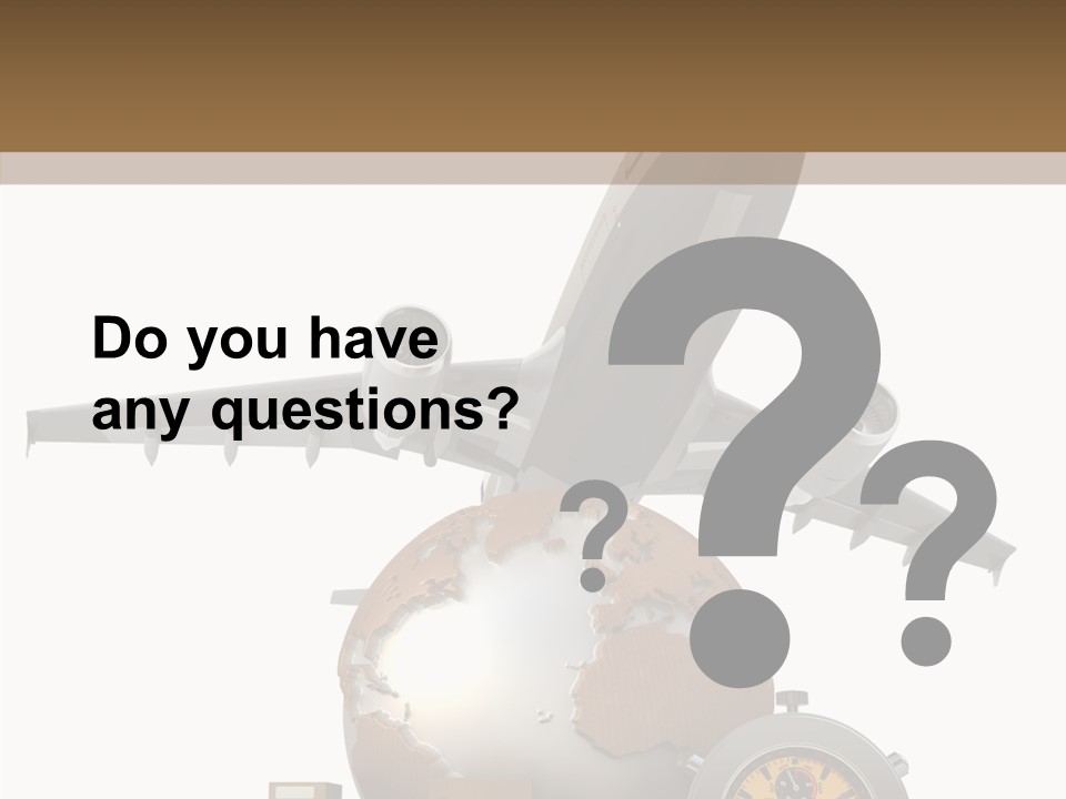 D Rendering Beat The Clock Send PowerPoint Template