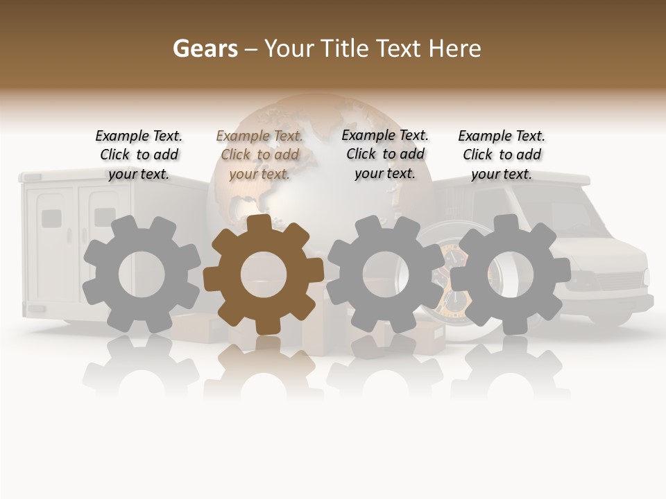 Speed Time Carton PowerPoint Template