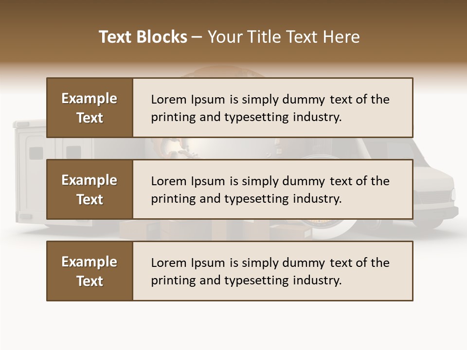 Speed Time Carton PowerPoint Template
