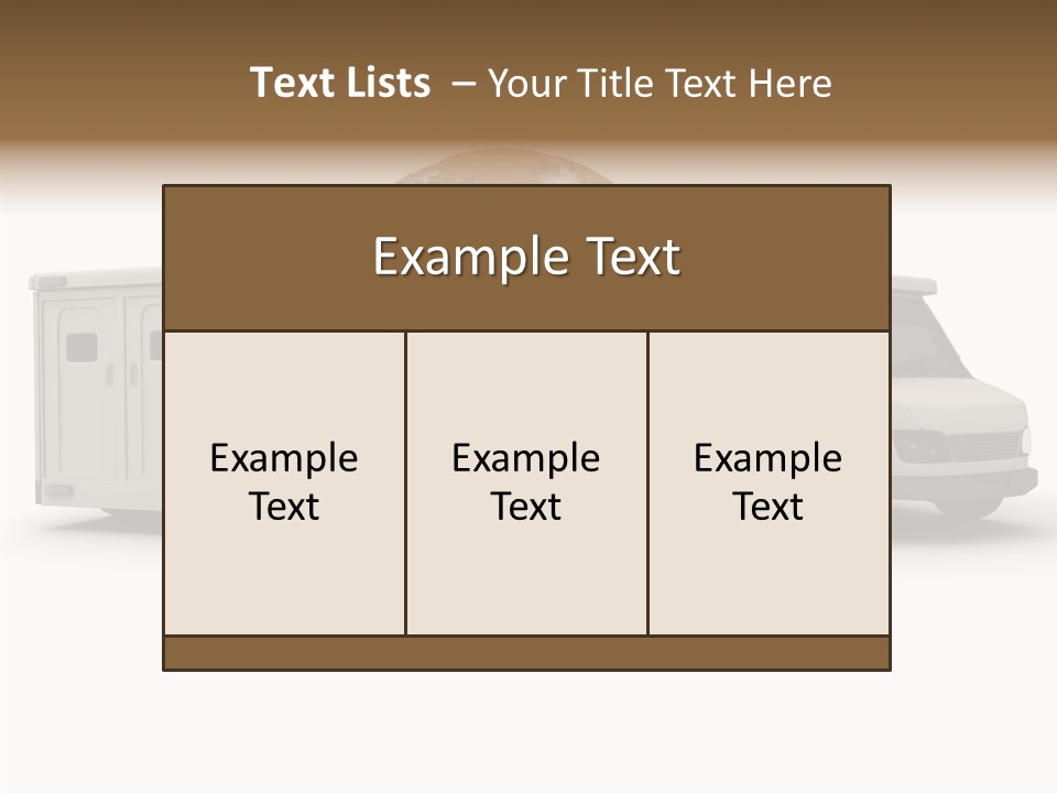 Speed Time Carton PowerPoint Template