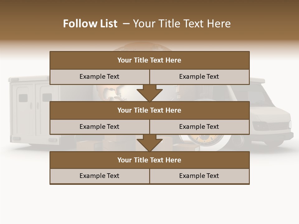 Speed Time Carton PowerPoint Template