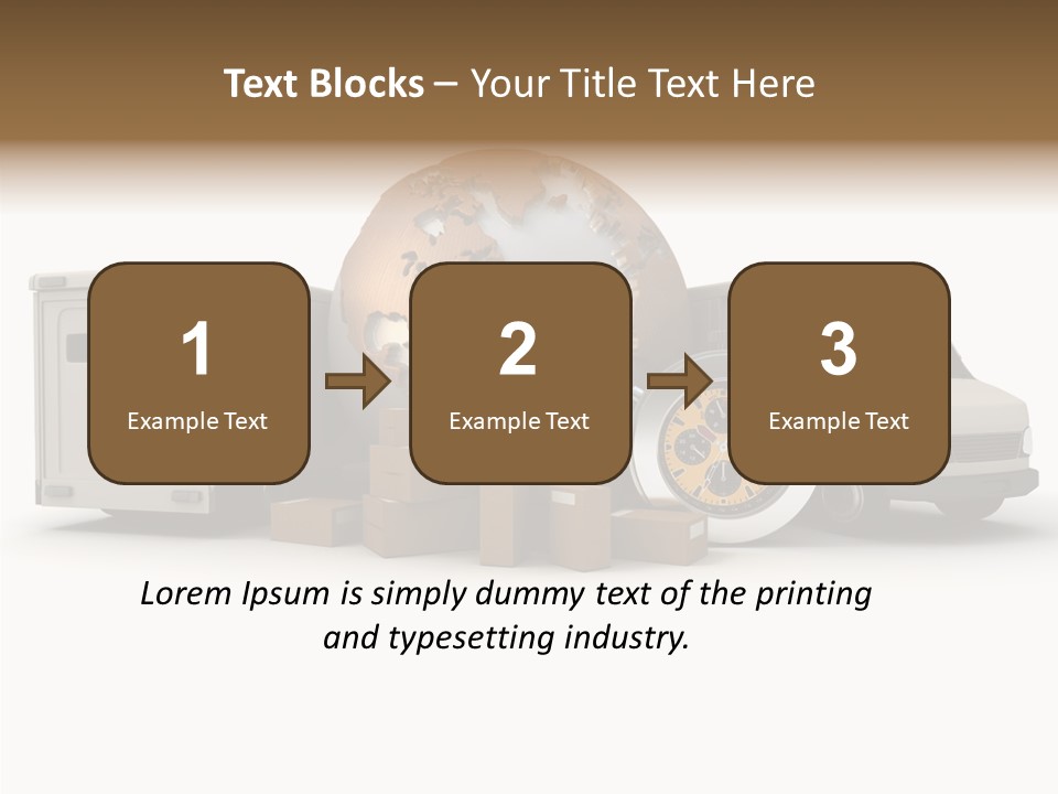 Speed Time Carton PowerPoint Template
