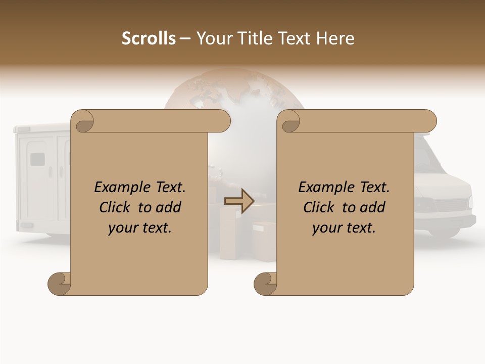 Speed Time Carton PowerPoint Template
