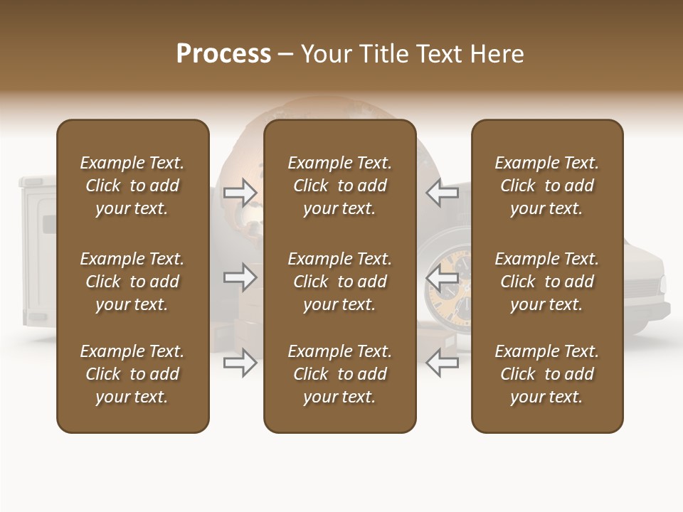Speed Time Carton PowerPoint Template