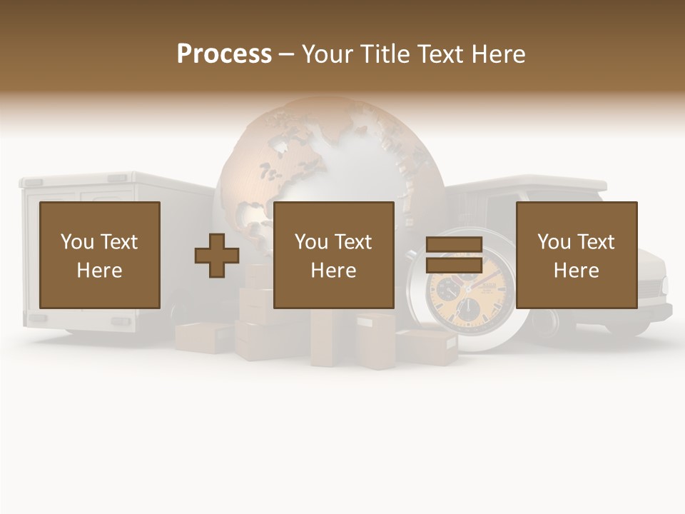 Speed Time Carton PowerPoint Template