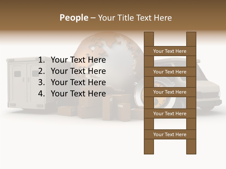 Speed Time Carton PowerPoint Template