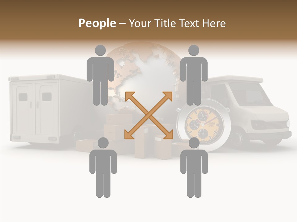 Speed Time Carton PowerPoint Template