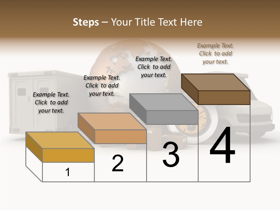 Speed Time Carton PowerPoint Template