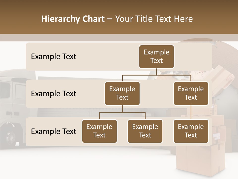 Courier Road D Rendering PowerPoint Template
