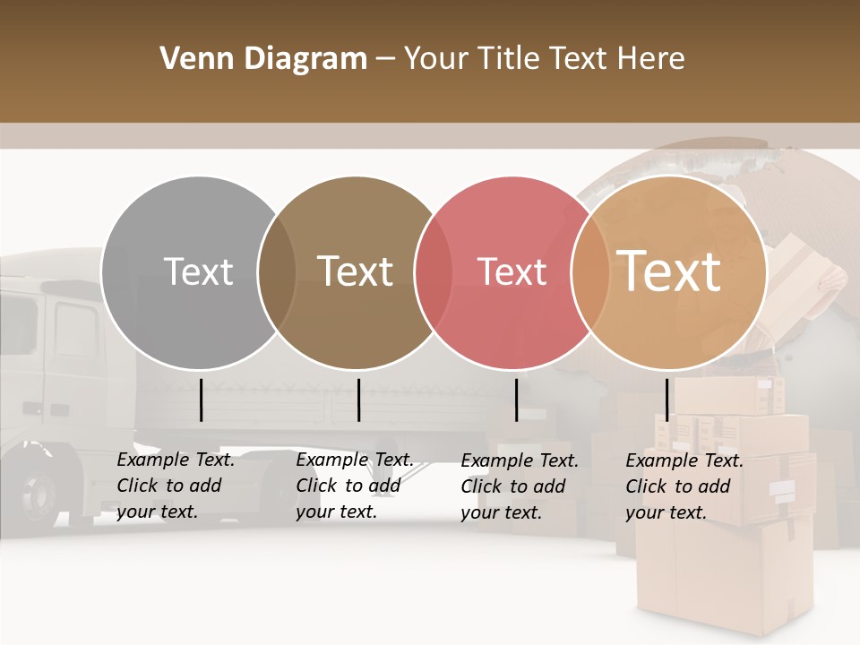 Courier Road D Rendering PowerPoint Template