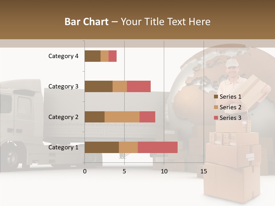 Courier Road D Rendering PowerPoint Template