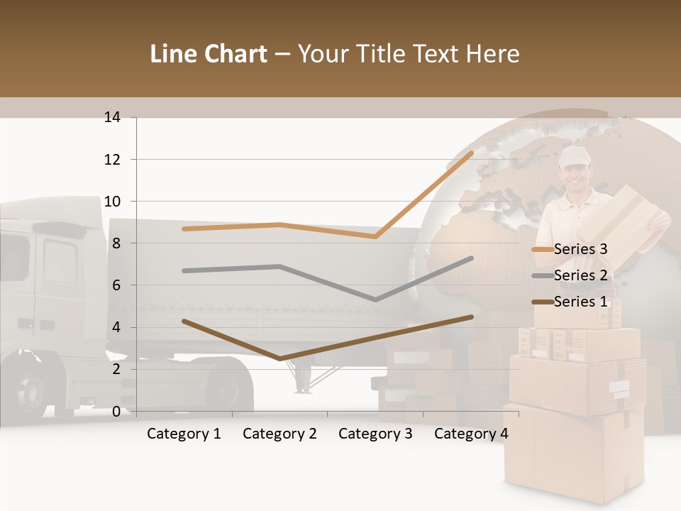 Courier Road D Rendering PowerPoint Template