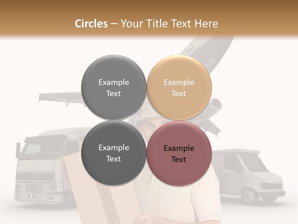 Air Urgency Lorry PowerPoint Template