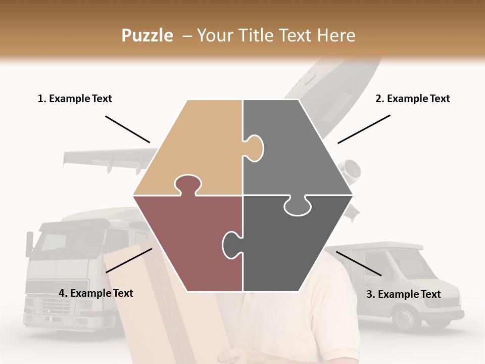 Air Urgency Lorry PowerPoint Template