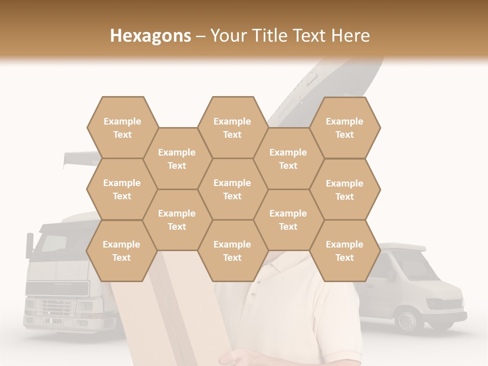 Air Urgency Lorry PowerPoint Template