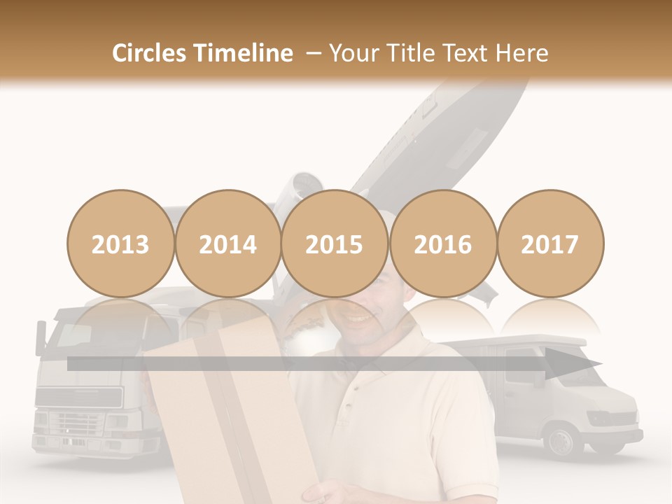 Air Urgency Lorry PowerPoint Template