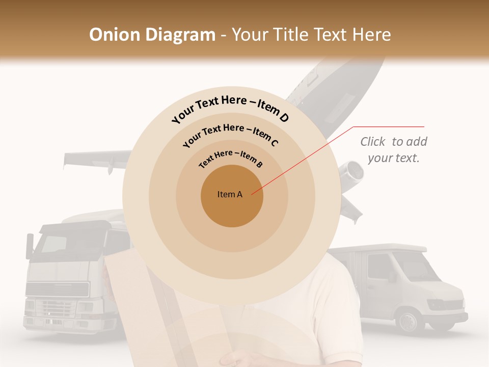 Air Urgency Lorry PowerPoint Template