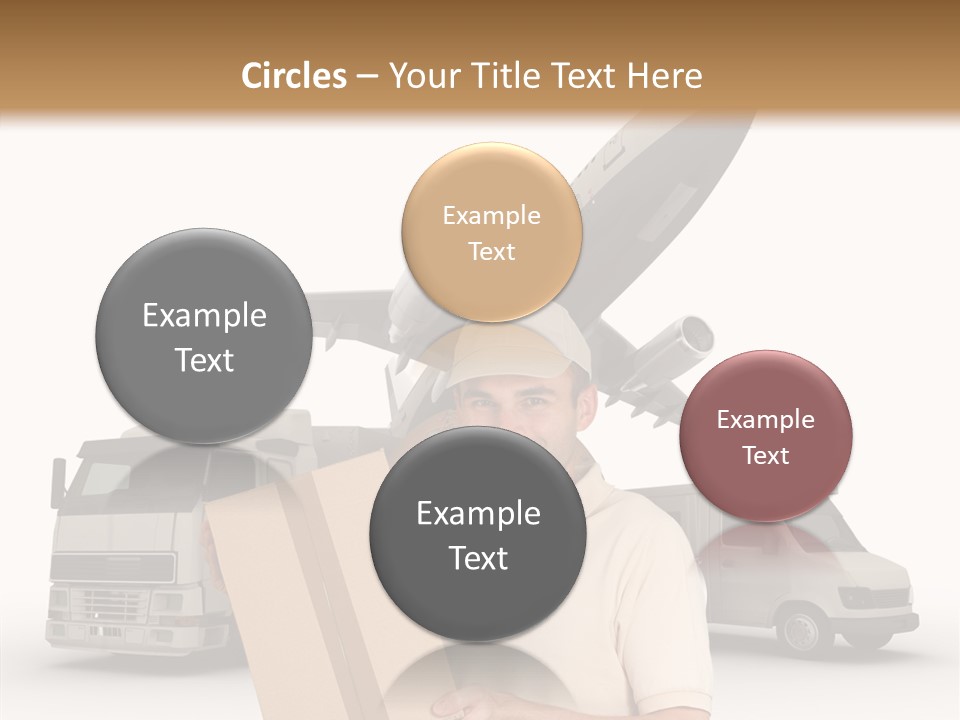 Air Urgency Lorry PowerPoint Template