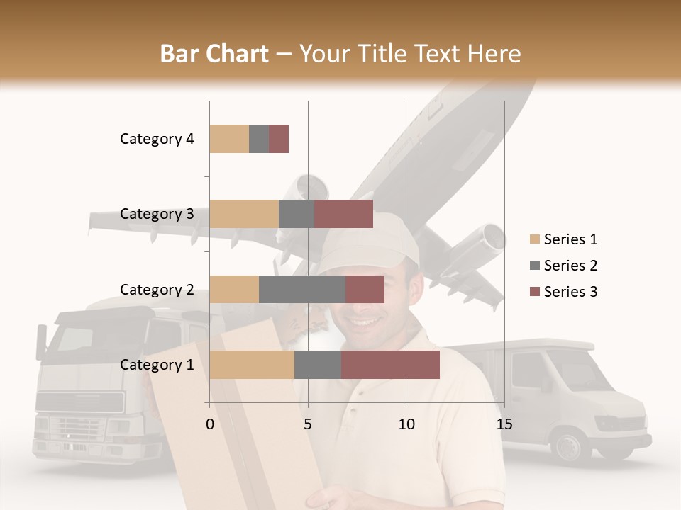 Air Urgency Lorry PowerPoint Template