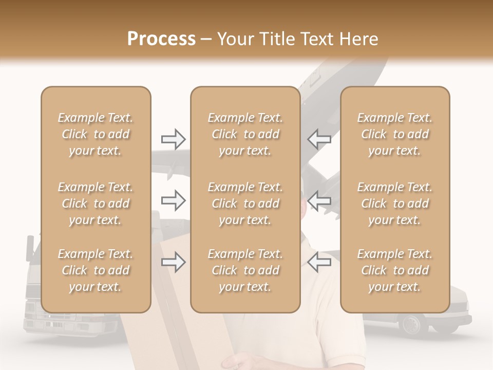Air Urgency Lorry PowerPoint Template