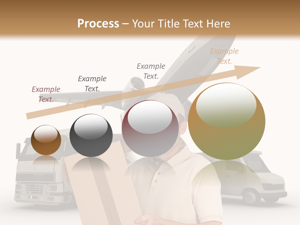 Air Urgency Lorry PowerPoint Template