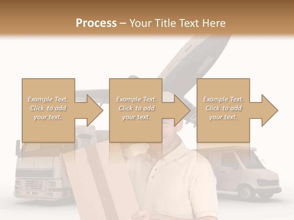 Air Urgency Lorry PowerPoint Template