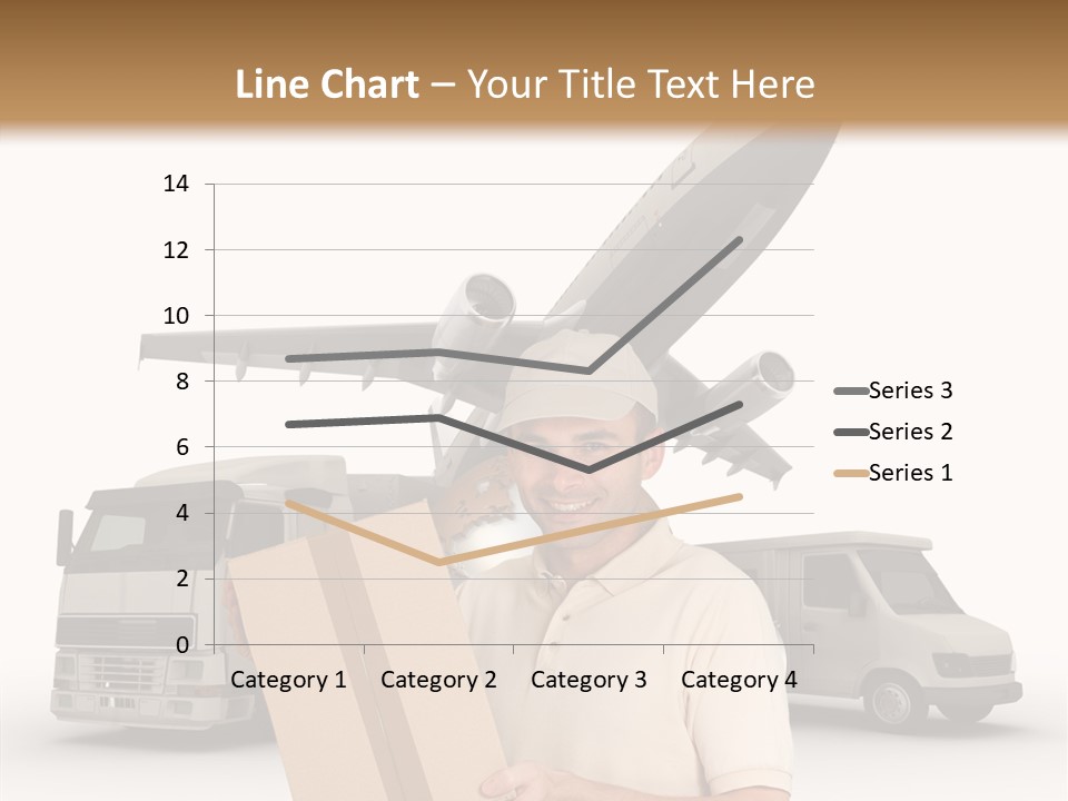 Air Urgency Lorry PowerPoint Template