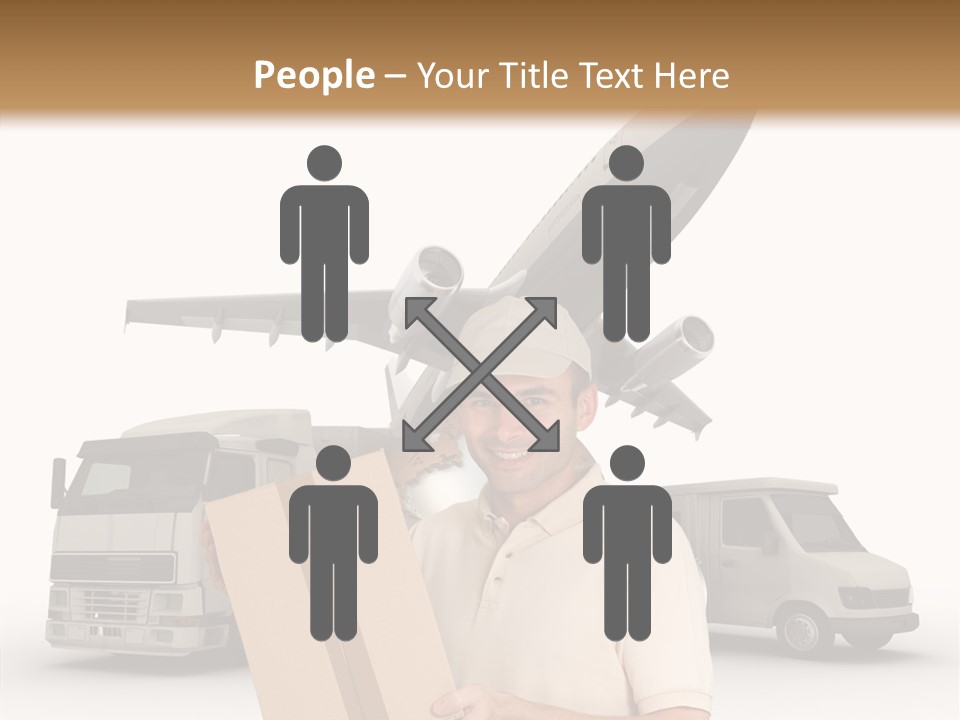 Air Urgency Lorry PowerPoint Template